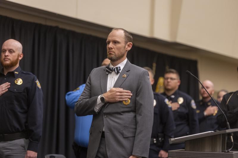 Basic Training Class Coordinator Michael Turenne