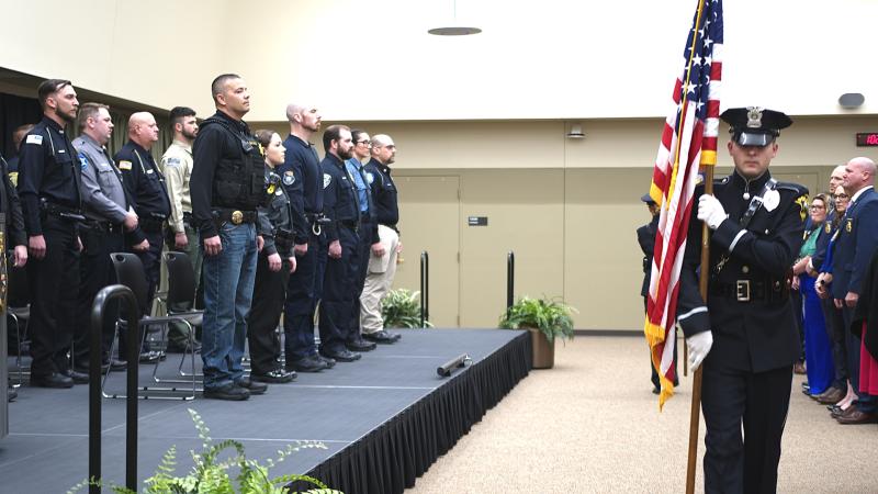338 and Salina Honor Guard