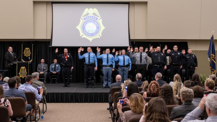 263rd Basic Training Graduating Class Oath Taking