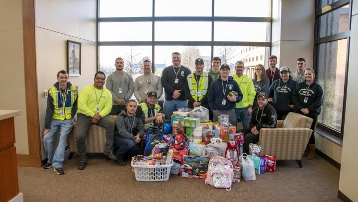 The 289th stands with donations