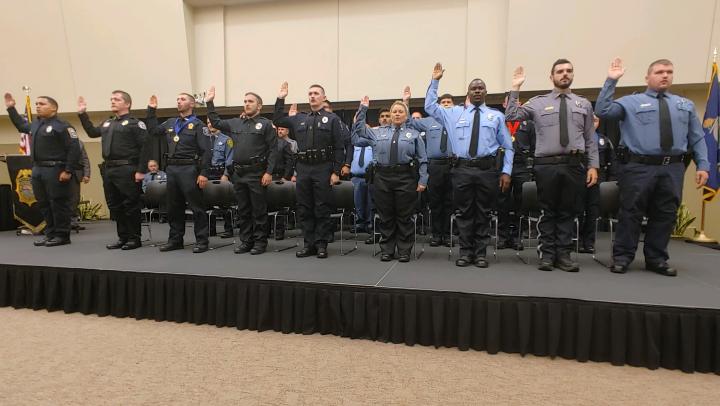 The 295th recites the Oath. 